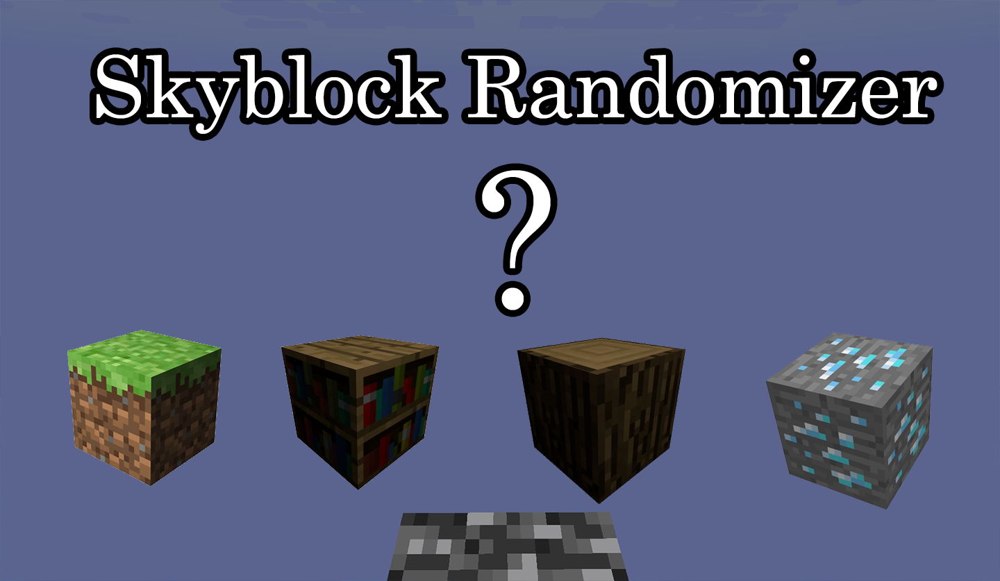 Télécharger Skyblock Randomizer pour Minecraft 1.14.4
